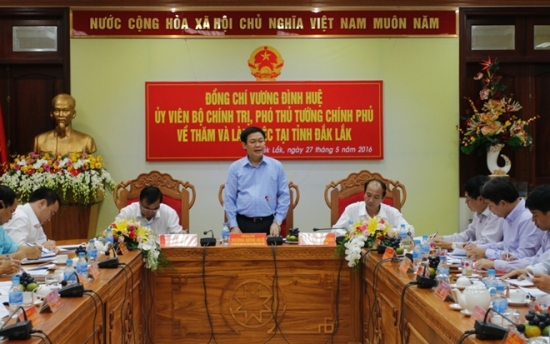 "Đắk Lắk phải xây dựng đề án tái cơ cấu ngành nông nghiệp giai đoạn 2016- 2020"