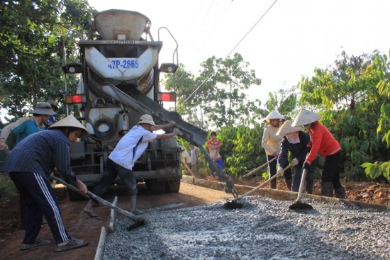 Hội viên Hội nông dân tỉnh đóng góp trên 4,5 tỷ đồng xây dựng nông thôn mới