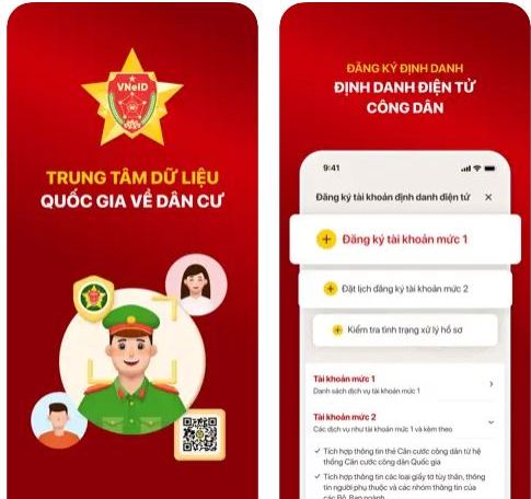 Hướng dẫn tải, kích hoạt tài khoản định danh, xác thực điện tử trên ứng dụng VNeID