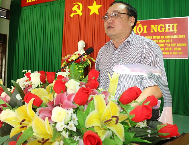 Huyện Ea Súp tổng kết công tác xây dựng Nông thôn mới năm 2018